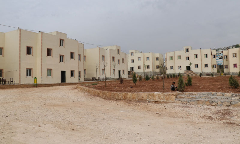 The village of Sultan Abdul Hamid in the town of Aqrabat along the Turkish border - 24 May 2019 (photo offered by IHH)