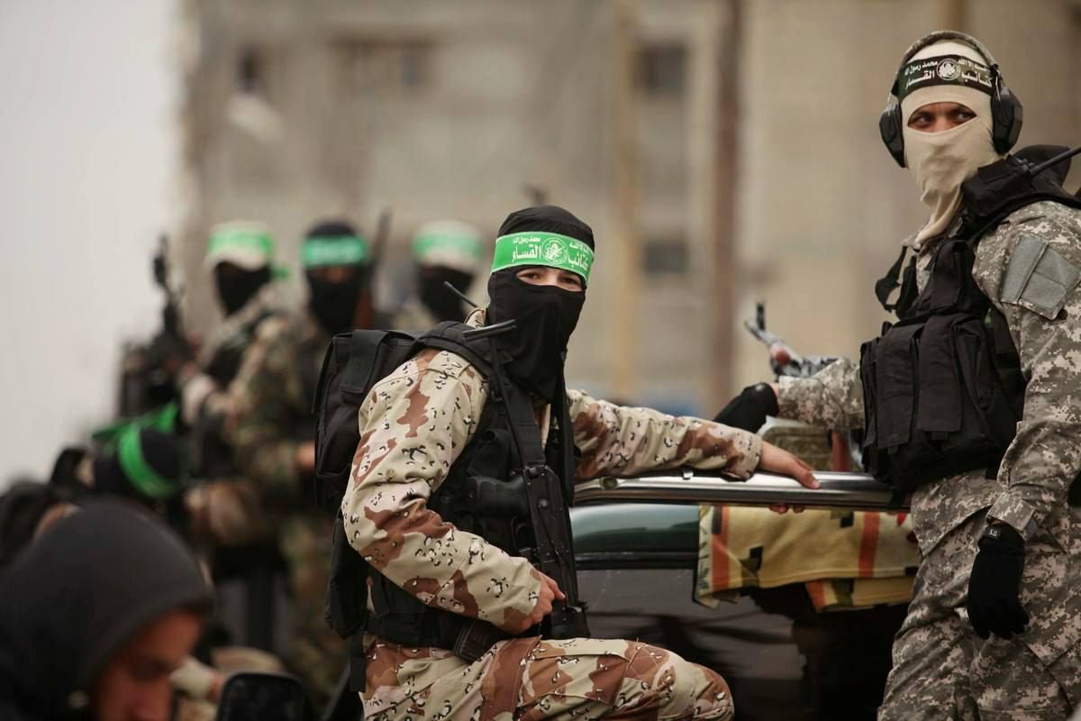 Members of al-Qassam Brigades, the military wing of Hamas, in the Gaza Strip - (Sawa)