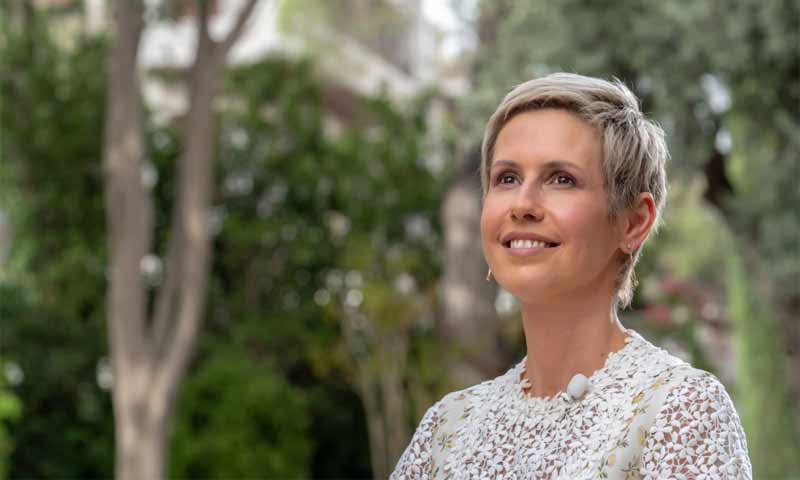 A photo for Asma al Assad, Bashar al Assad’s wife, the President of the Syrian regime (Syrian Presidency)