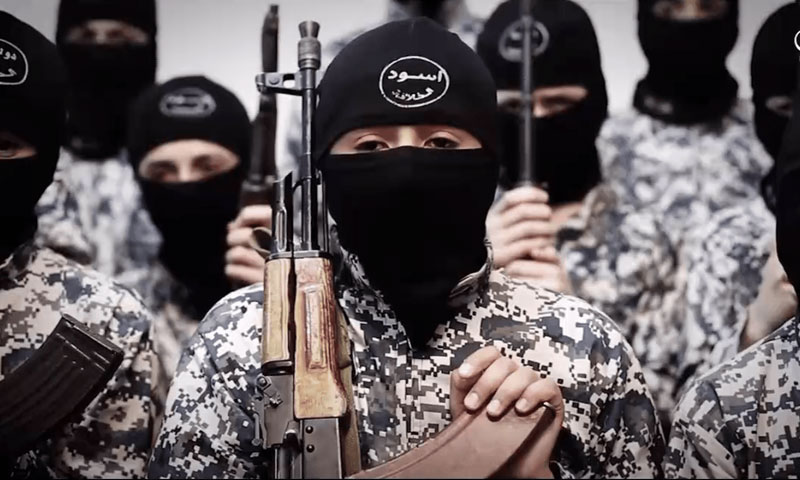 Group of the so-called Ashbal al-Khilafah (Cubs of the Caliphate) in one of ISIS issues (Amaq News Agency)