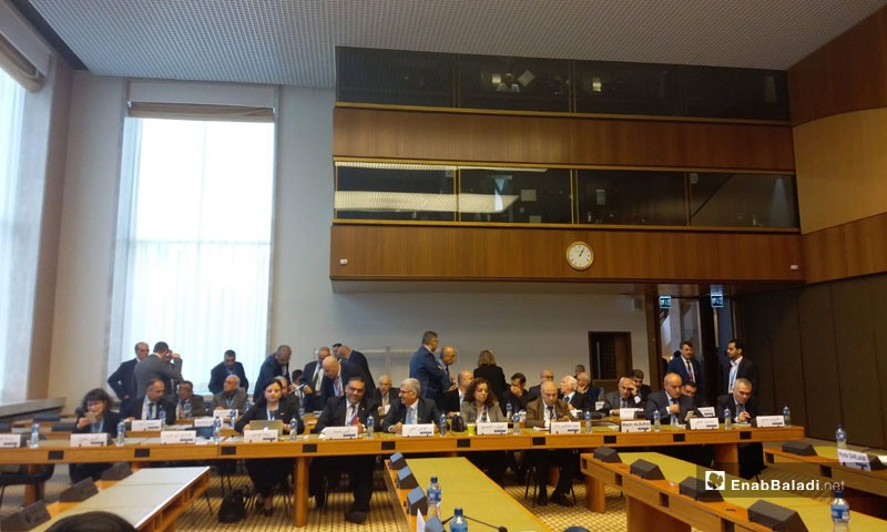 Meetings of the Syrian Constitutional Committee in Geneva, 2019, (Enab Baladi)