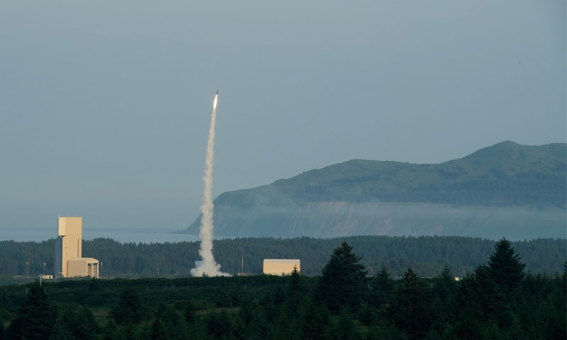 Israel's Arrow 3 defense system tested in Alaska - 28 July 2019 (Israeli Defense Ministry)