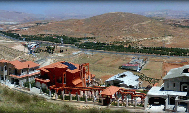 Lunaverdesy project in the village of Yaafour in the Rif Dimashq province.