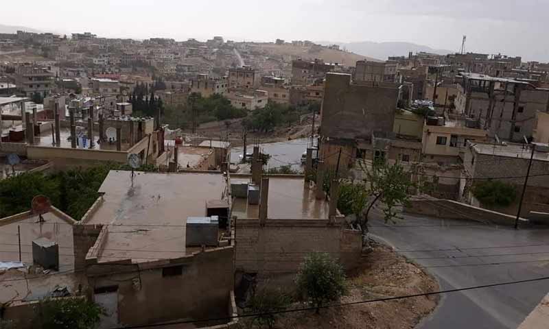 Gharb neighborhood in the town of Rankos in Rif Dimashq (Official Rankos Facebook Page )