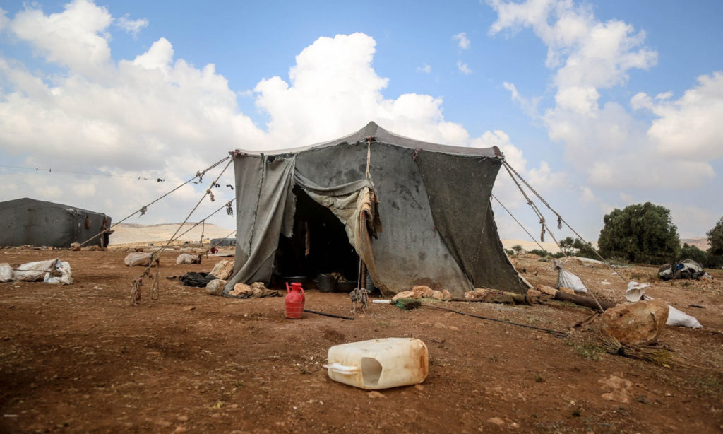 IDPs tent in Idlib Governorate - 2019 (PIN)