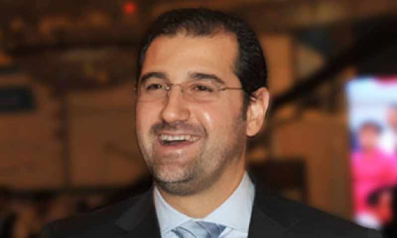 The Syrian businessman Rami Makhlouf (Rami Makhlouf's Facebook page)