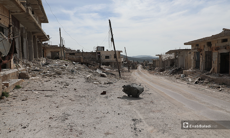 Villages, south of the international highway M4, are empty of their residents - 11 March 2020
