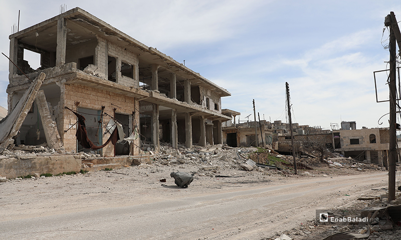 Villages, south of the international highway M4, are empty of their residents - 11 March 2020
