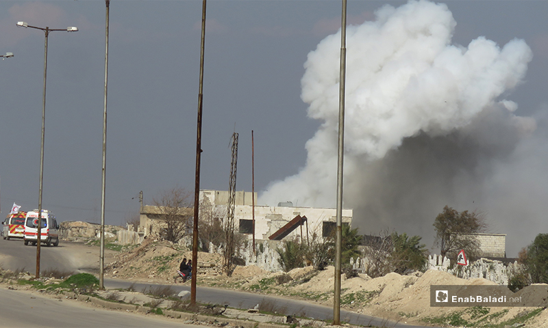 Dramatic effects of regime bombardment on the city of Idlib - 25 February 2020 (Enab Baladi) 