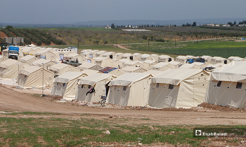 Bhorta village camp for internally displaced people (IDP) in northern rural Aleppo – 16 April 2020 (Enab Baladi)