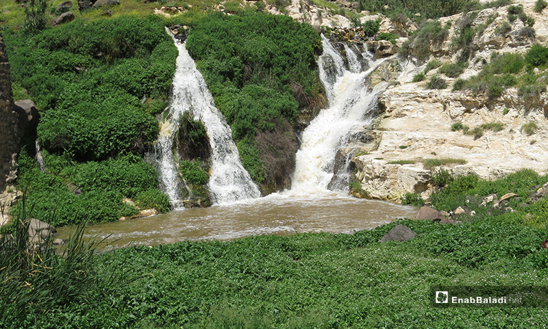 Tell Shihab Waterfalls in rural Daraa province – 12 April 2020 (Enab Baladi)