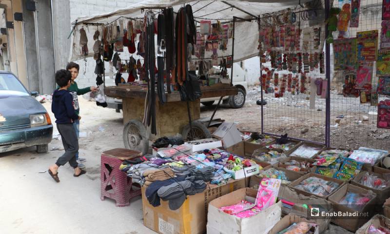 A tour at the al-Bab city’s street markets before the call to the sunset prayer in Ramadan  - 04 May 2020 (Enab Baladi)