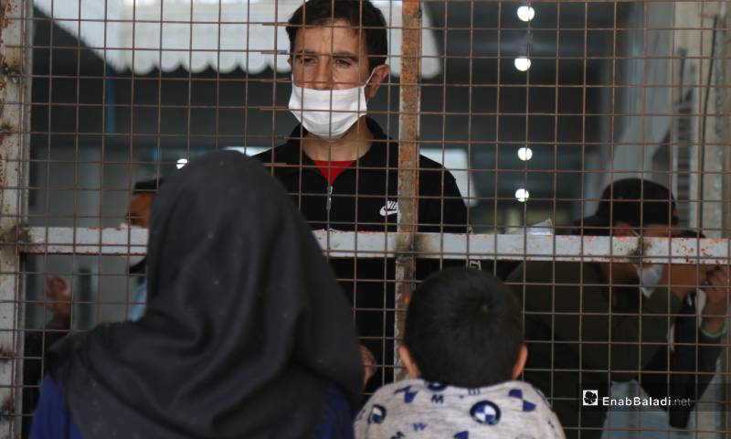 SSG’s health ministry sets up a quarantine center in Jisr al-Shughur city – 04 May 2020 (Enab Baladi)