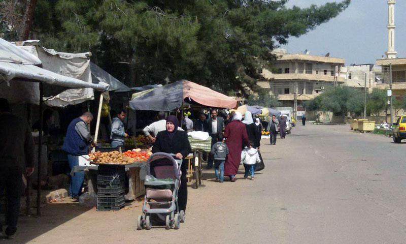 Markets in the city of Daraa- 15 March 2019 (SANA agency)