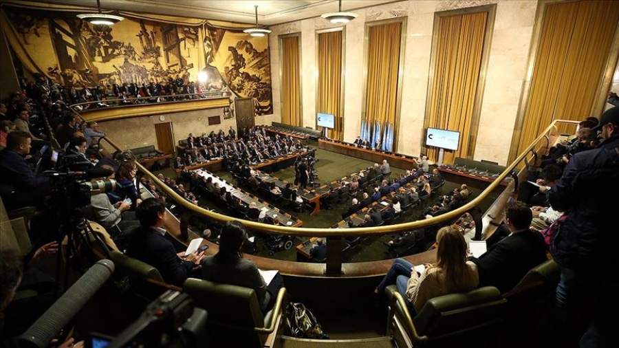 The Syrian Constitutional Committee's meeting in Geneva - 31 October 2019 (Anadolu Agency)