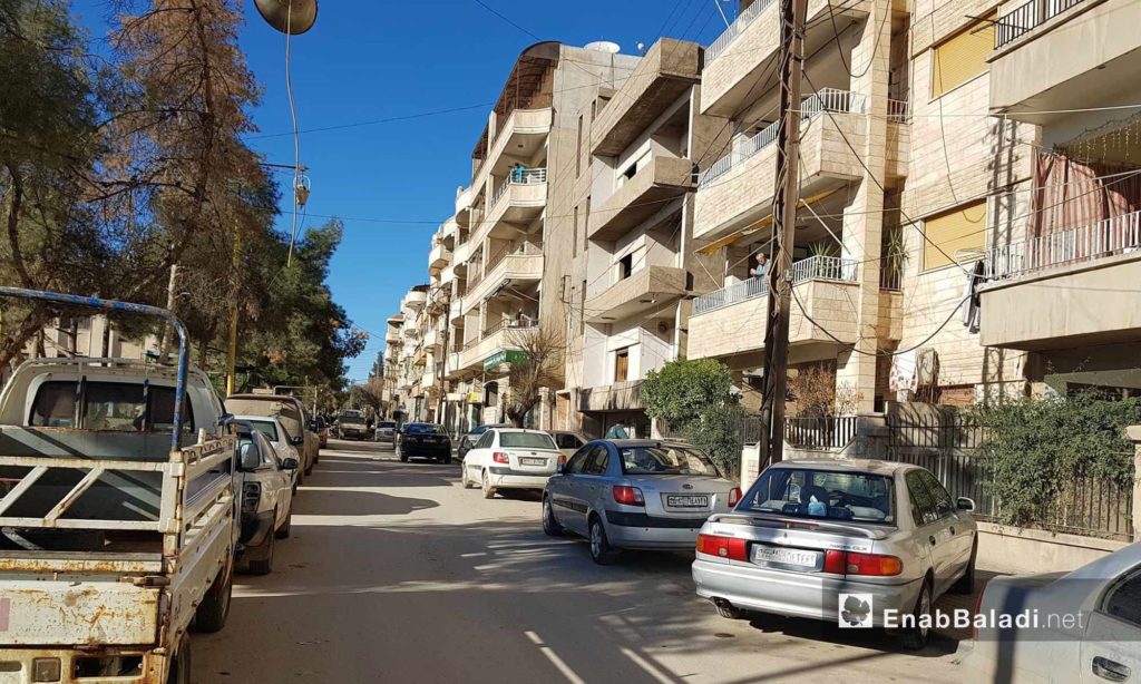 A neighborhood of the al-Qamishli city, the largest region of al-Hasakah province northern Syria - 30 January 2018 (Enab Baladi)