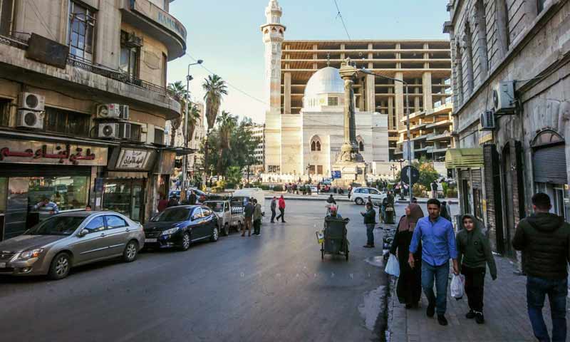 Marjeh Square in the center of the capital, Damascus - 12 December 2019 (Lens young Dimashqi‎)