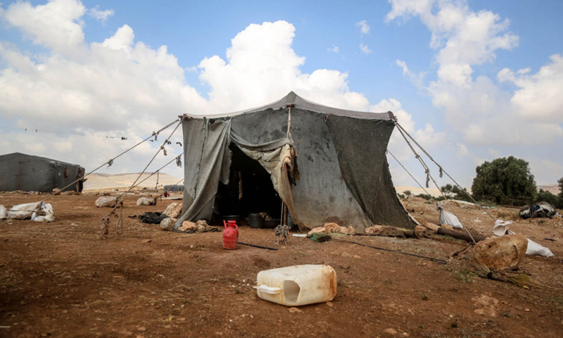 Tent for the displaced in Idlib governorate - 2019 (PIN)