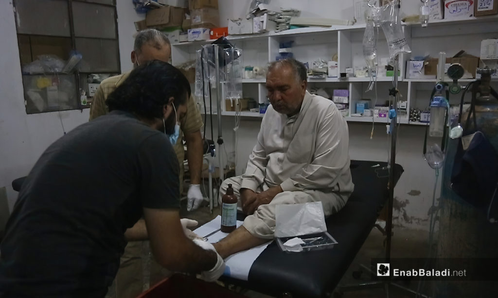 A medical point in Jabal al-Zawiya in Idlib countryside - October 2020 (Enab Baladi / Youssef Gharibi)