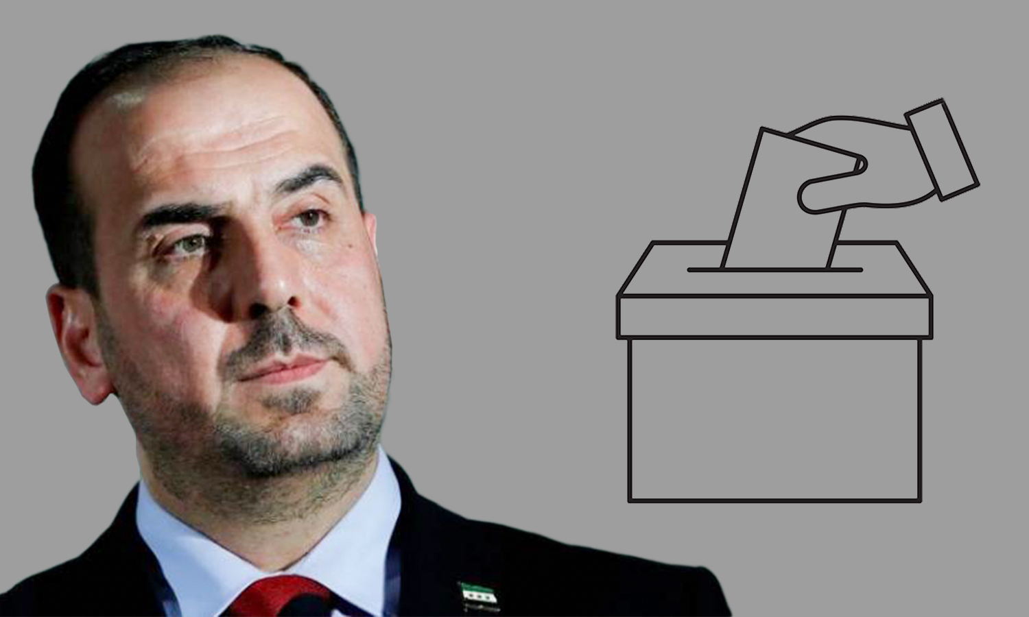 The head of the opposition Syrian National Coalition, Nasr al-Hariri, wants to run in the Syrian elections (Enab Baladi)