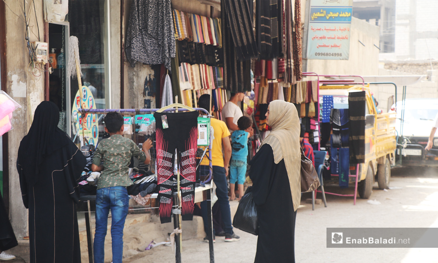 Commercial activity in al-Raqqa city - September 2020 (Enab Baladi - Abdul Aziz al-Saleh)
