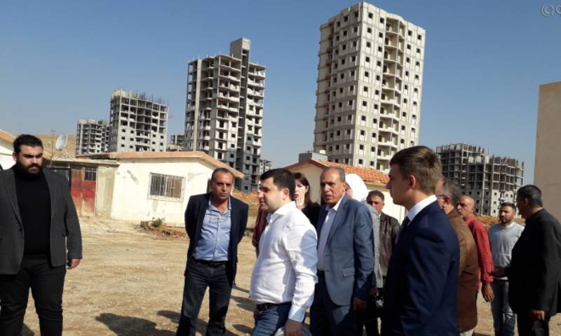 Russian delegation visits some Damascus suburbs to oversee a residential reconstruction operation - 20 November 2020 (the Russian Federal News Agency (FAN)