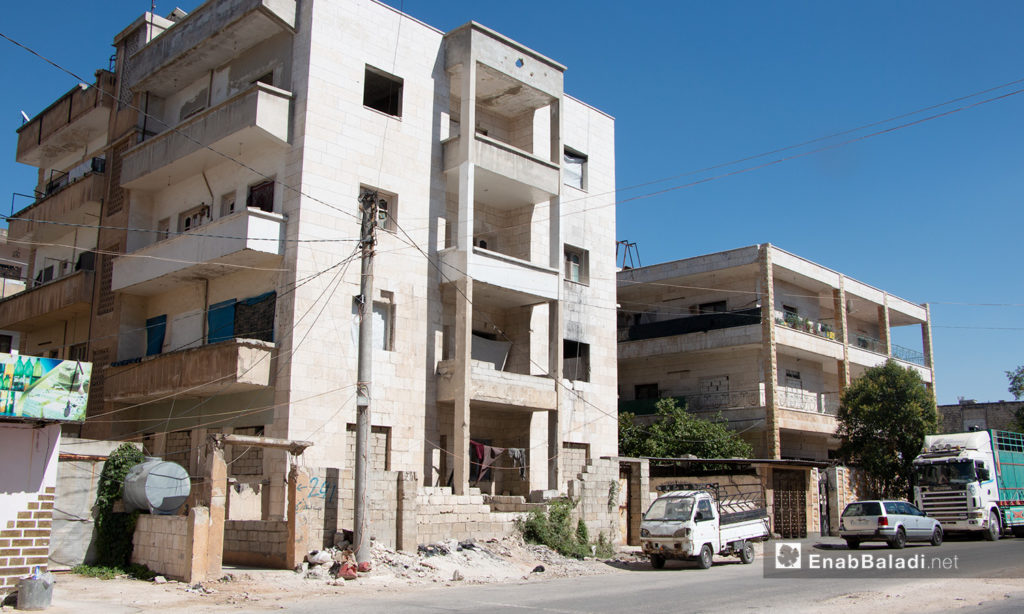 Building in a neighborhood of Idlib - 14 July 2020 (Enab Baladi / Anas Al-Khouli)