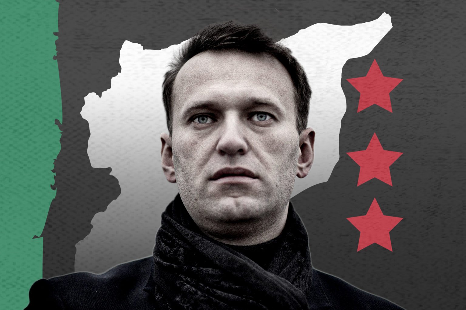 Russian opposition leader Alexei Navalny (Edited by Enab Baladi)
