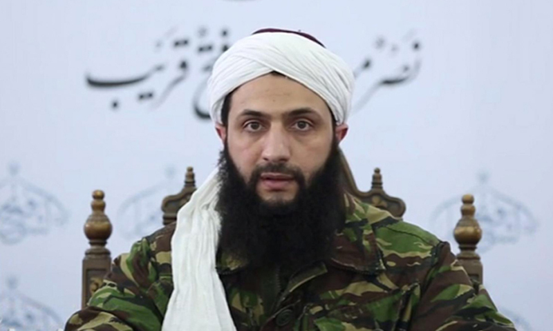 HTS commander-in-chief Abu Mohammad al-Golani