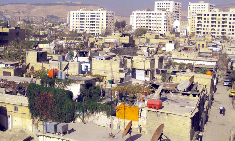 Slums in the al-Mezzeh neighborhood in Damascus (Internet)