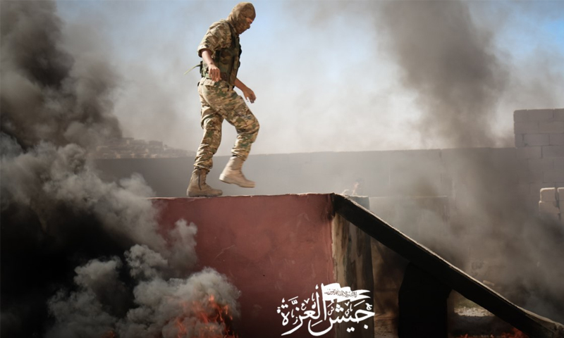 Military training by Jaysh al-Izza (Army of Glory) — 16 July 2020 (Jaysh al-Izza)