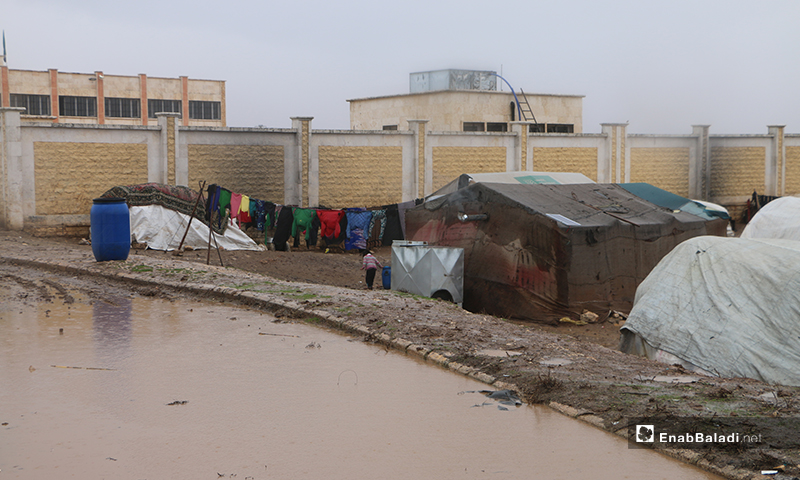 Deteriorating humanitarian conditions in the displacement camp of Dabiq in the northern countryside of Aleppo - 14 December 2019(Enab Baladi)