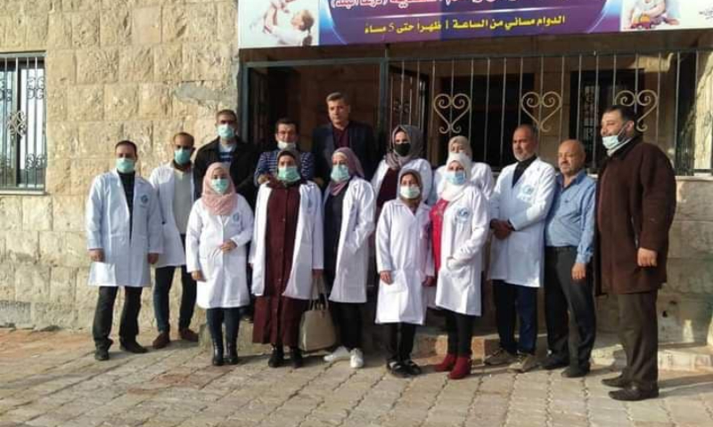 Opening ceremony of a healthcare clinic in Daraa al-Balad city –3 December 2020 (Ber Society and social services)