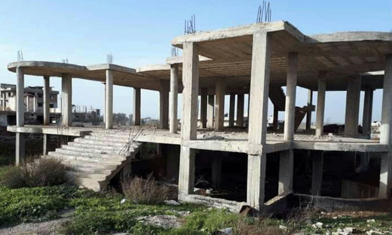 A property offered for sale in Daraa governorate, southern Syria - 2 January 2021 (Daraa Real Estates Facebook account)