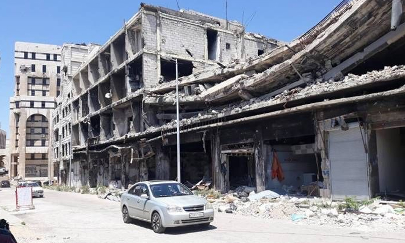 Al-Jandali Market in the city of Homs- 26 June 2018 (Zaman al-Wasl)