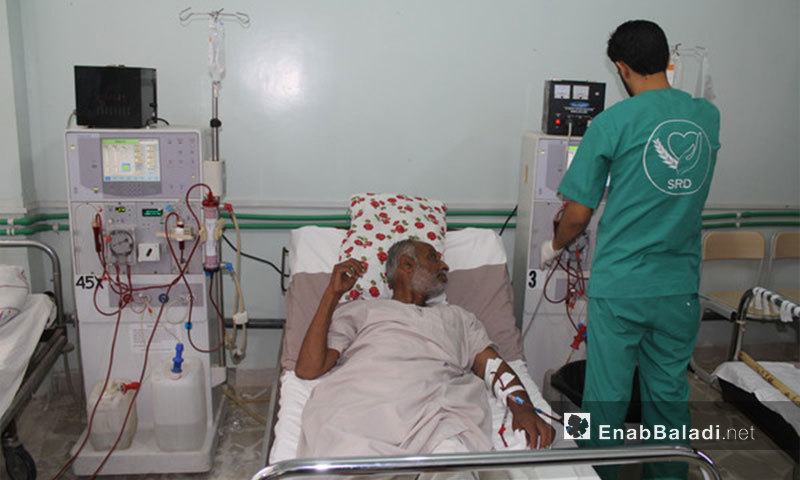 Kidney dialysis center in Akhtarin Hospital in the northern countryside of Aleppo - 19 August 2017 - (Enab Baladi)