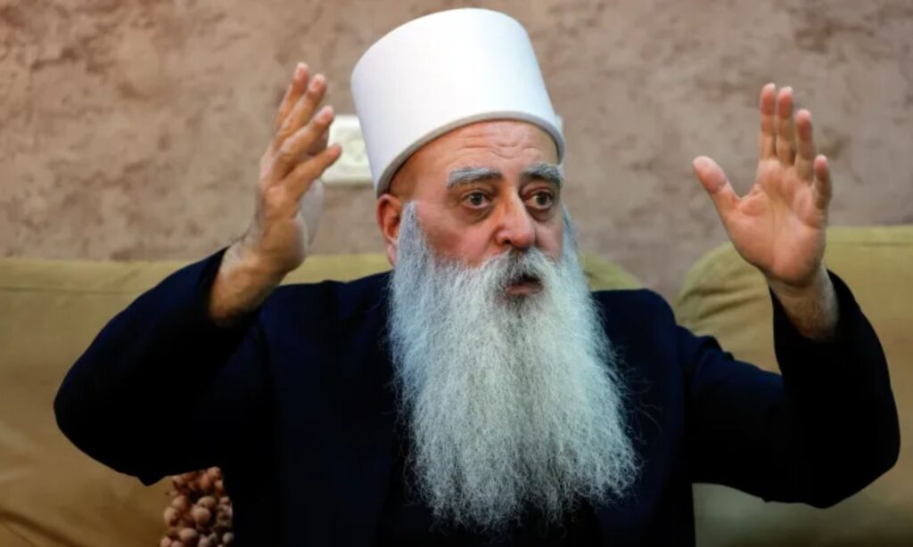 Mowafaq Tarif Urges Israel to Protect Druze in Syria (Reuters)