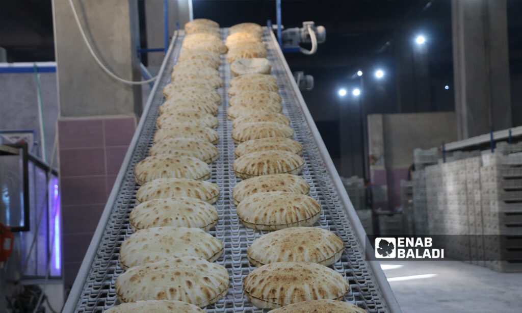 The bakery’s fourth new production line established by the local council in al-Bab city - 8 October 2021 (Enab Baladi - Siraj Mohammed)