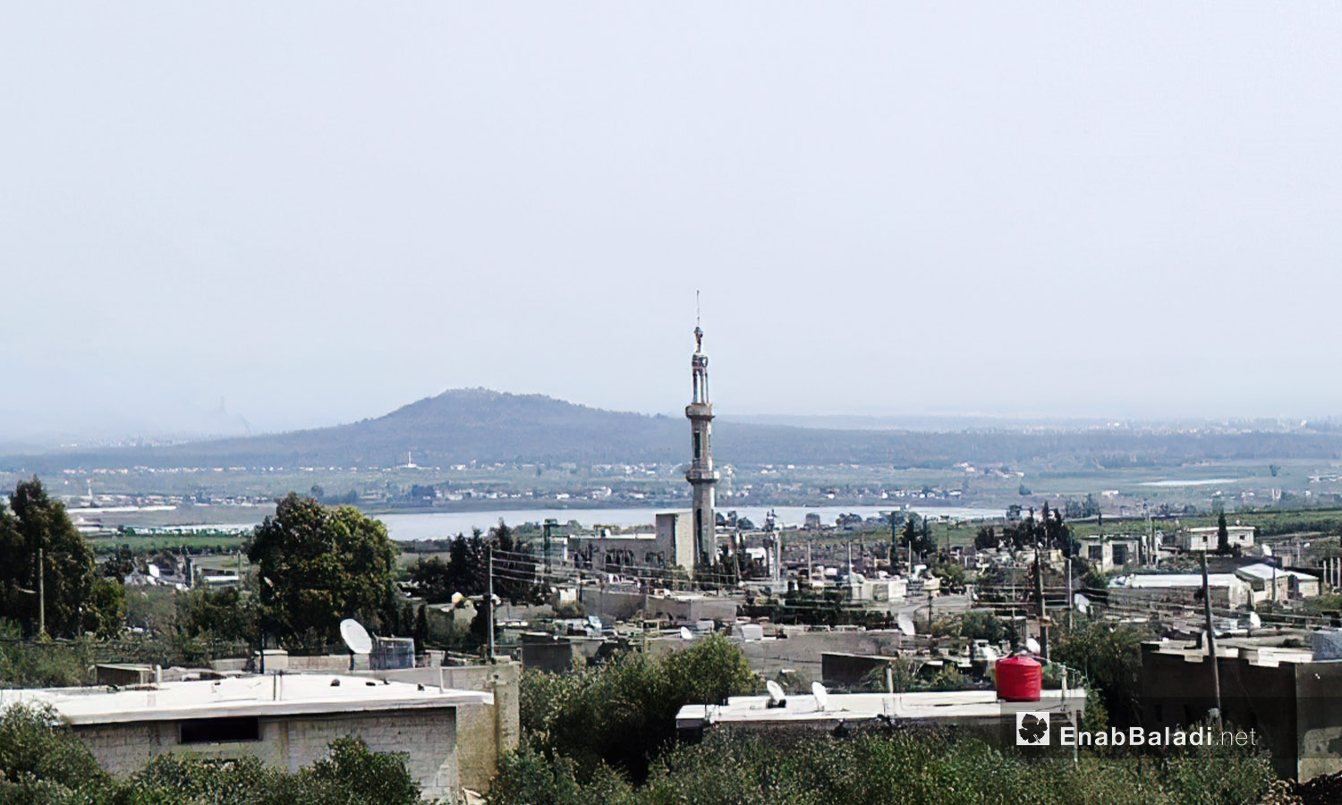 The al-Rafid village in the Quneitra city overlooking the occupied Golan Heights - 10 December 2020 (Enab Baladi / Mohammed Fahad)