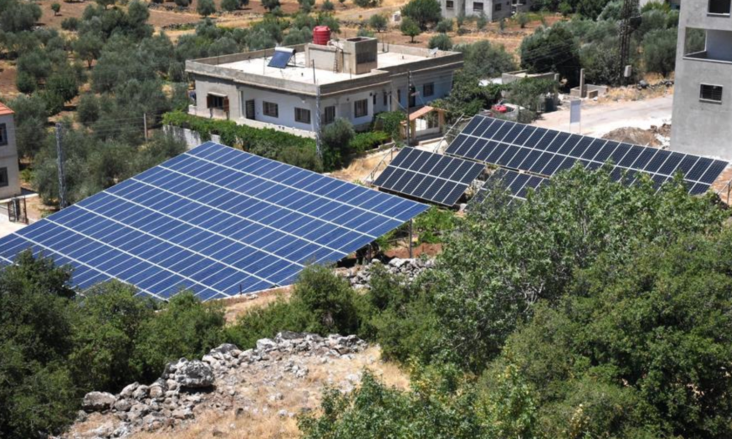 A solar energy project in As-Suwayda (News. CN)
