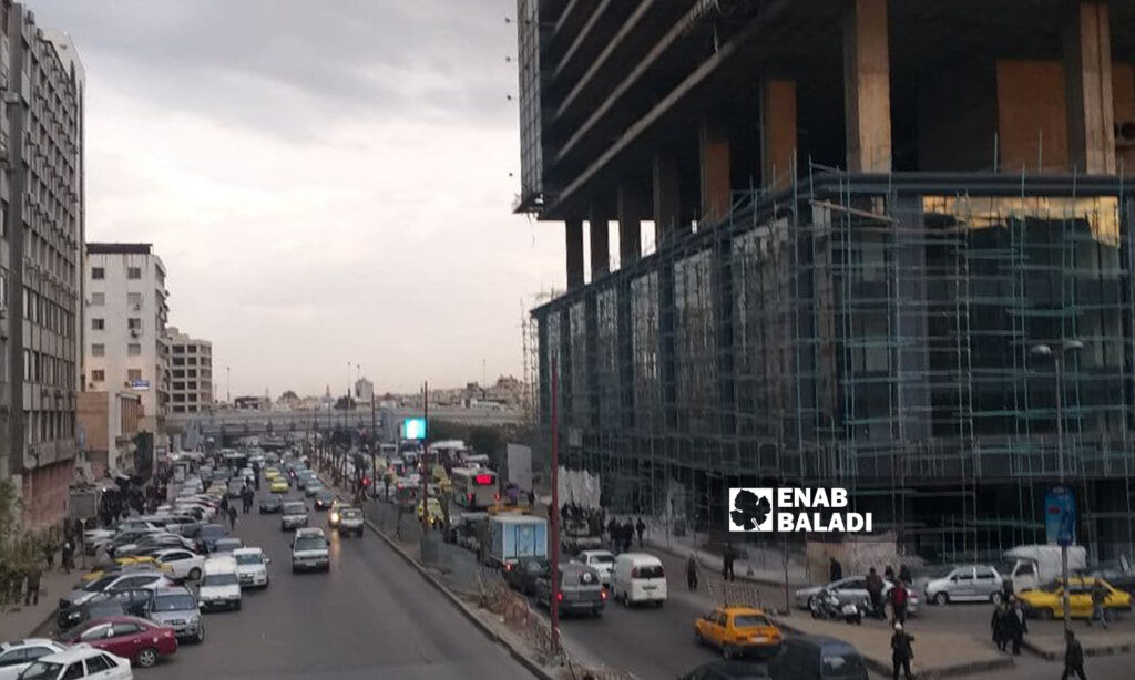 The Yalbugha Tower project in Damascus - 2 January 2022 (Enab Baladi/Hassan Hassan)