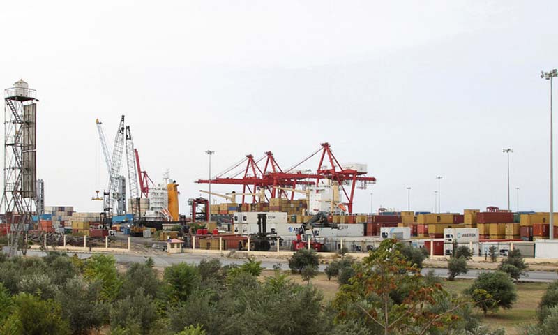 Latakia port in Syria (Reuters)