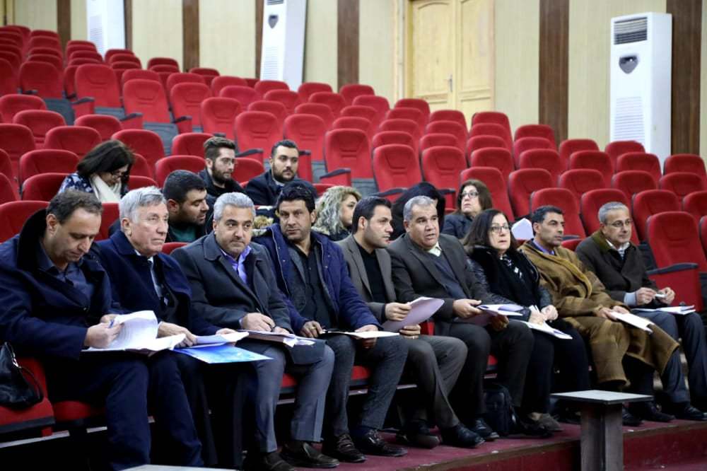 The General Committee for Drafting the Social Contract Charter in Northeast Syria - 15 January 2021 (Health directorate of the Self-Administration of North and East Syria via Facebook)