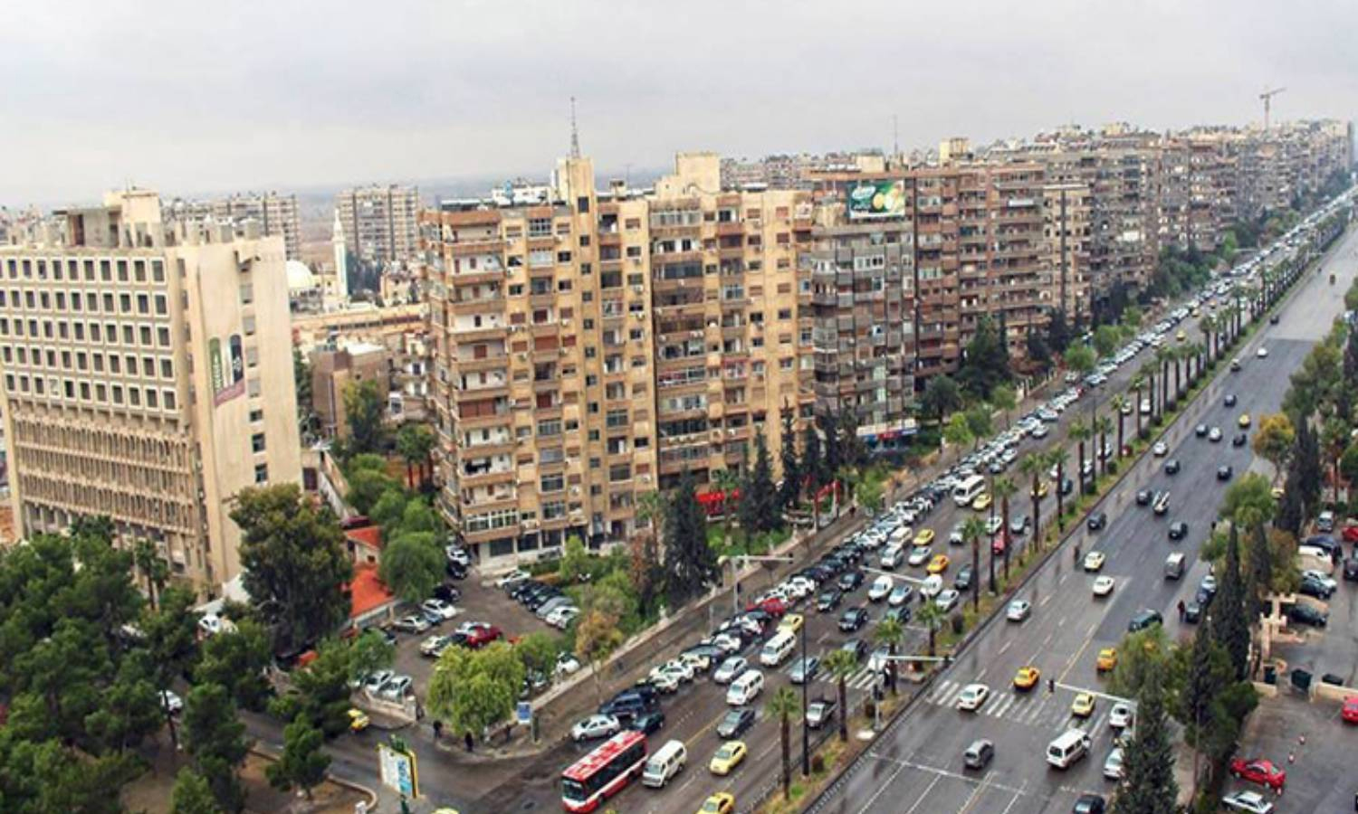 Mezzeh Highway in the capital, Damascus (Syria Photos)