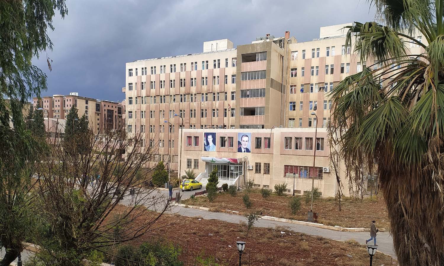The dormitory of Homs University in central Syria (Bassel al-Assad’s dormitory’s Facebook page)