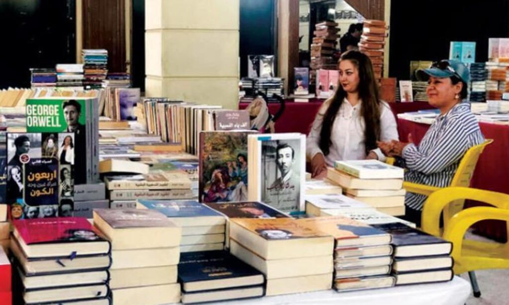 The first book exhibition in Raqqa, northeastern Syria, after the exit of the Islamic State - 22 June 2022 (Asharq al-Awsat)