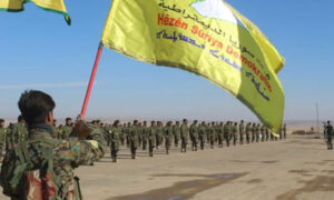 Graduation of a batch of SDF fighters in northeastern Syria (Reuters)