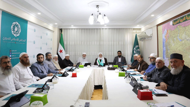 Members of the Syrian Islamic Council (Council’s official website)