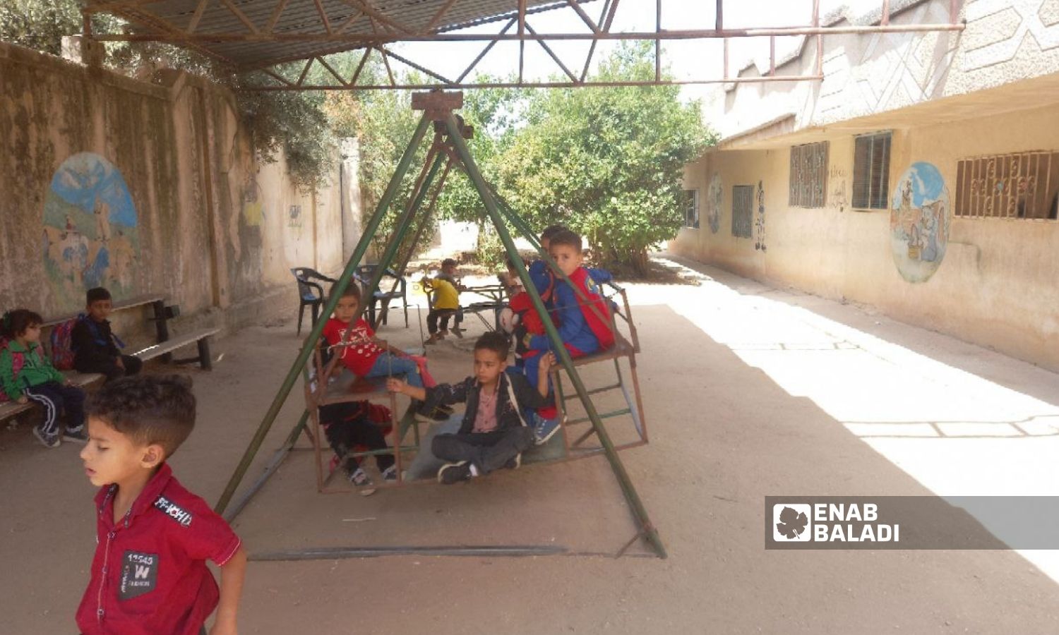 A kindergarten in the southern Daraa governorate - September 2022 (Enab Baladi/Halim Muhammad)