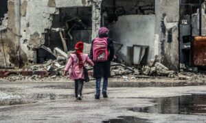 Syrian students in Damascus suburbs - 2019 (Lens Young Dimashqi)